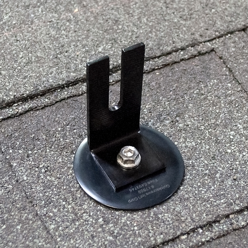Mount Installed on Roof
